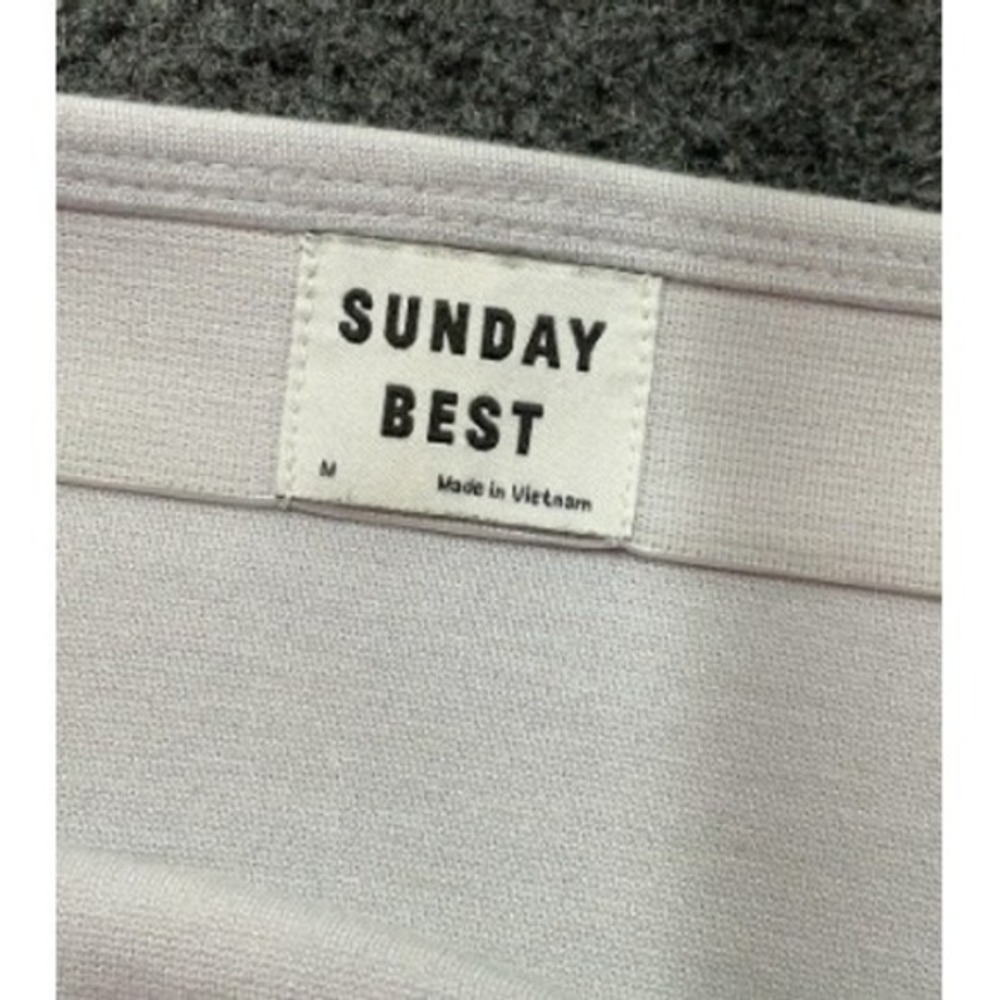 ARITZIA Sunday Best Lavender Viscose Knit Midi Skirt NWOT M Soft Feminine Chic - Picture 4 of 7